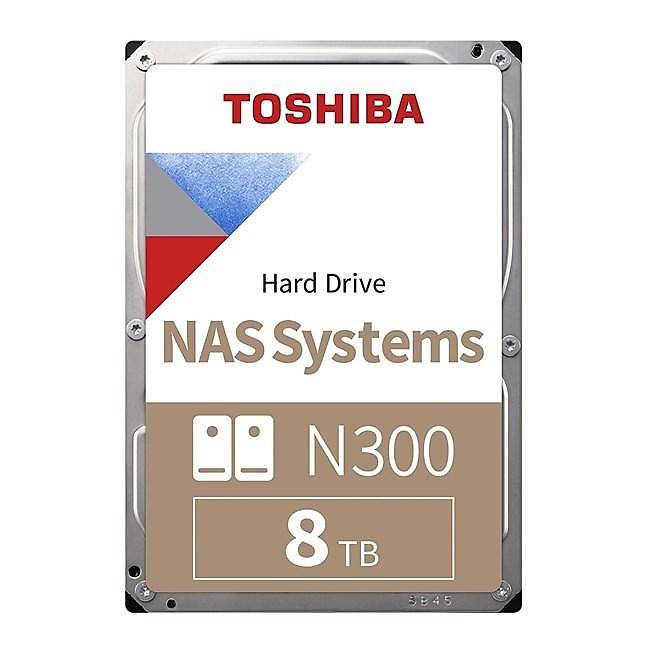 TOSHIBA MN10ADA800S N300 3.5" 8TB 7200rpm 512MB SATA 7/24 NAS Harddisk
