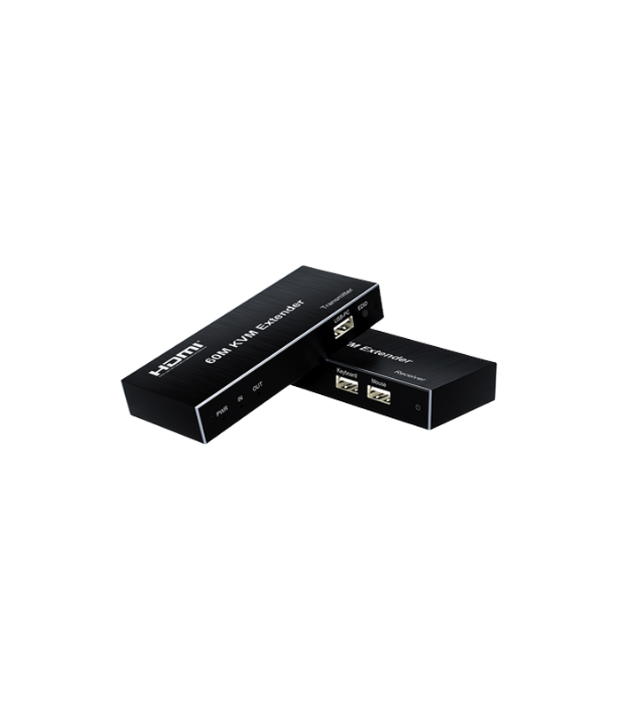 NVC KVM4K120M Ethernet Extender HMDI+USB+IR (120M)