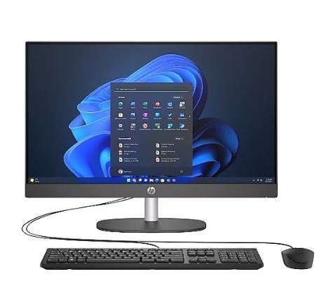 HP ProOne 240 G10 D36C6ET Ultra 7-155U 16GB 512GB SSD O/B Iris Xe 23.8" Siyah DOS All in One PC