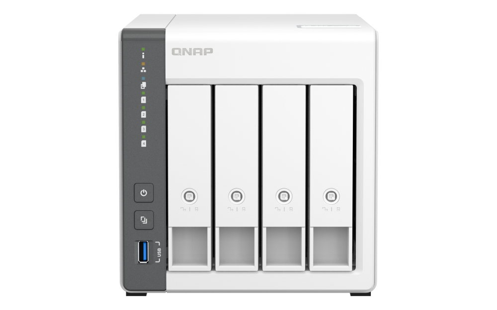 QNAP TS-433 4GB 4x3.5" Disk Yuvalı NAS Server