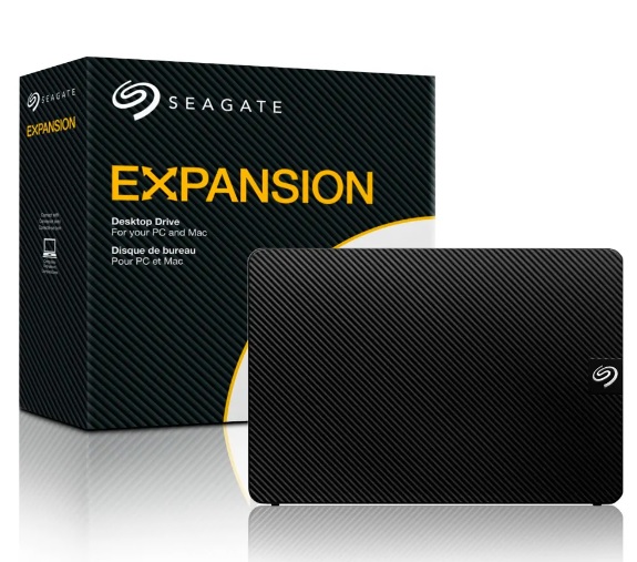 SEAGATE STKP8000400 EXPANSION 3.5" 8TB USB 3.0 Siyah Taşınabilir Harddisk
