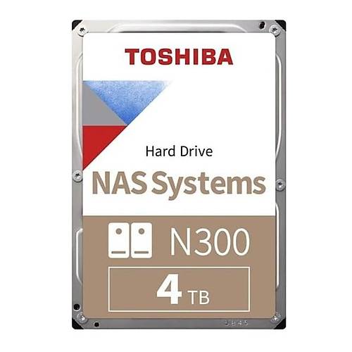 TOSHIBA MN10ADA400ES N300 3.5" 4TB 7200rpm 512MB SATA 7/24 NAS Harddisk
