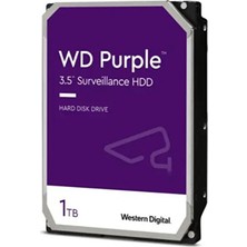WESTERN DIGITAL WD11PURZ PURPLE 3.5" 1TB 5400rpm 64mb SATA (3 Yıl Garanti) 7/24 Harddisk