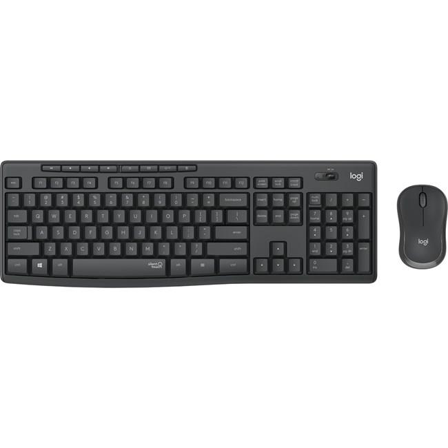 LOGITECH MK295 Q Türkçe Kablosuz Siyah Silent Klavye+ Mouse