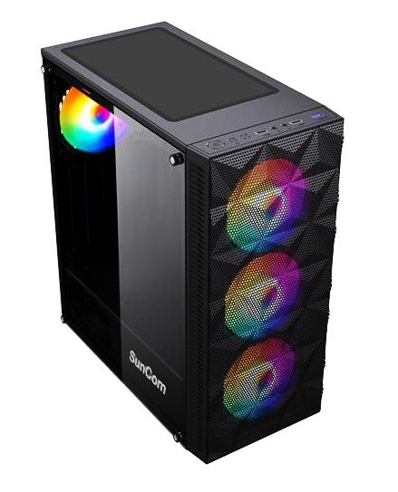 SUNCOM Gaming SG1-154 Ryzen 5 5500 16GB 512GB SSD 8gb RX580 DOS Masaüstü Oyun Bilgisayarı