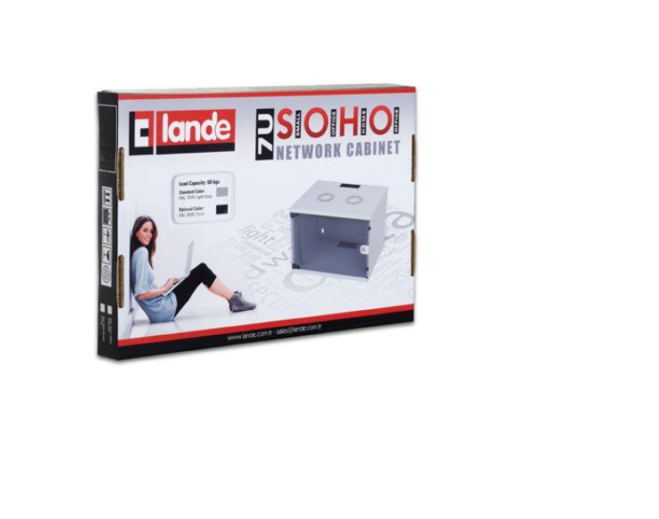 LANDE LN-STB07U5440LG 7U 54X40 Duvar Tip Boş Beyaz Kabinet ( demonte ürün )