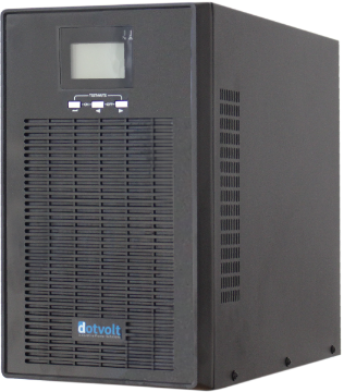 DOTVOLT MN PLUS Online 3 KVA 1/1 Faz (6x12v 7AH Akü ) UPS