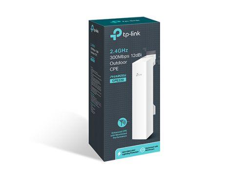 TP-LINK CPE220 2 Port 10/100Mbps 300mbps 12dBi Dış Ortam Access Point