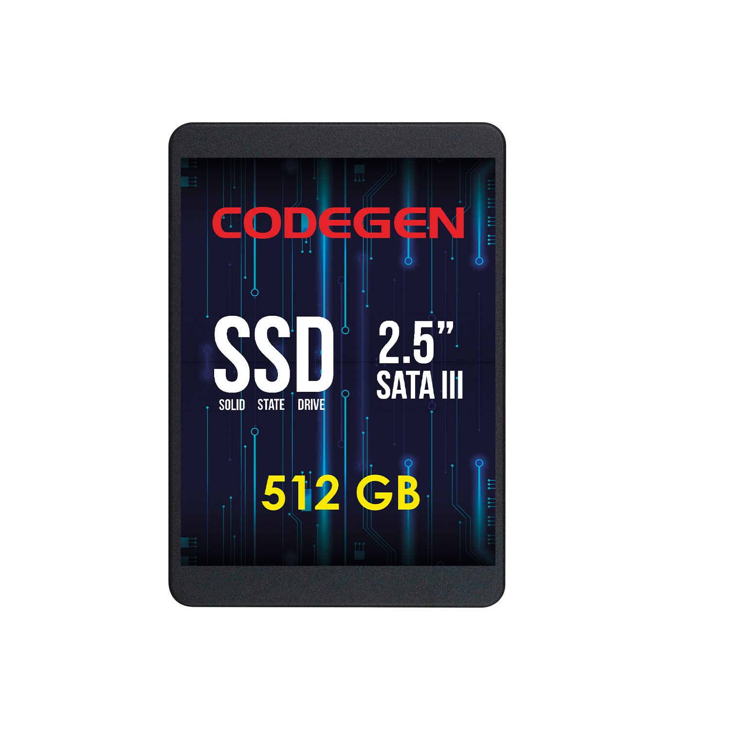 CODEGEN CDG-512GB-SSD25 2.5" 512GB (520/480MB/s) SATA SSD Disk