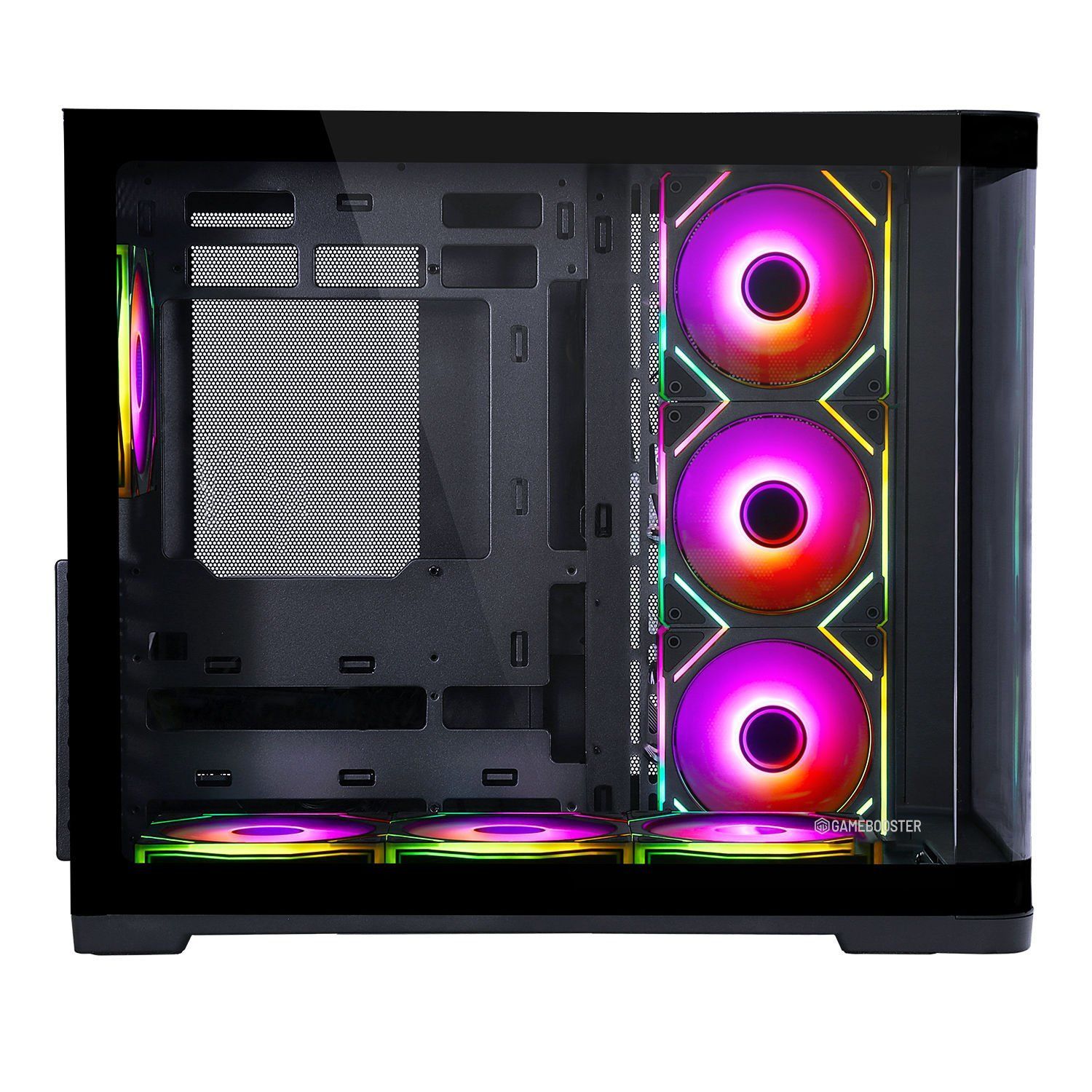 GAMEBOOSTER JBST-GBG2852B-850W 850W 80+ Bronze Siyah (Curved) Mid Tower ATX Kasa
