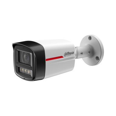 DAHUA HFW2449TL-S-LED-0360B-PRO 1/1.8" CMOS 4MP 3.6mm FullColor POE Sesli Bullet IP Güvenlik Kamera
