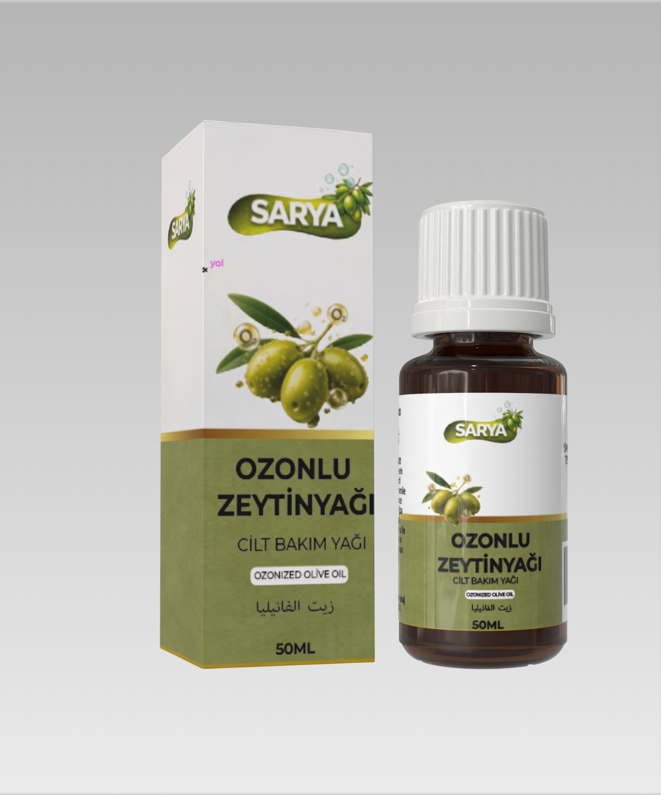 SARYA OZONLU ZEYTİNYAĞI 50 ML