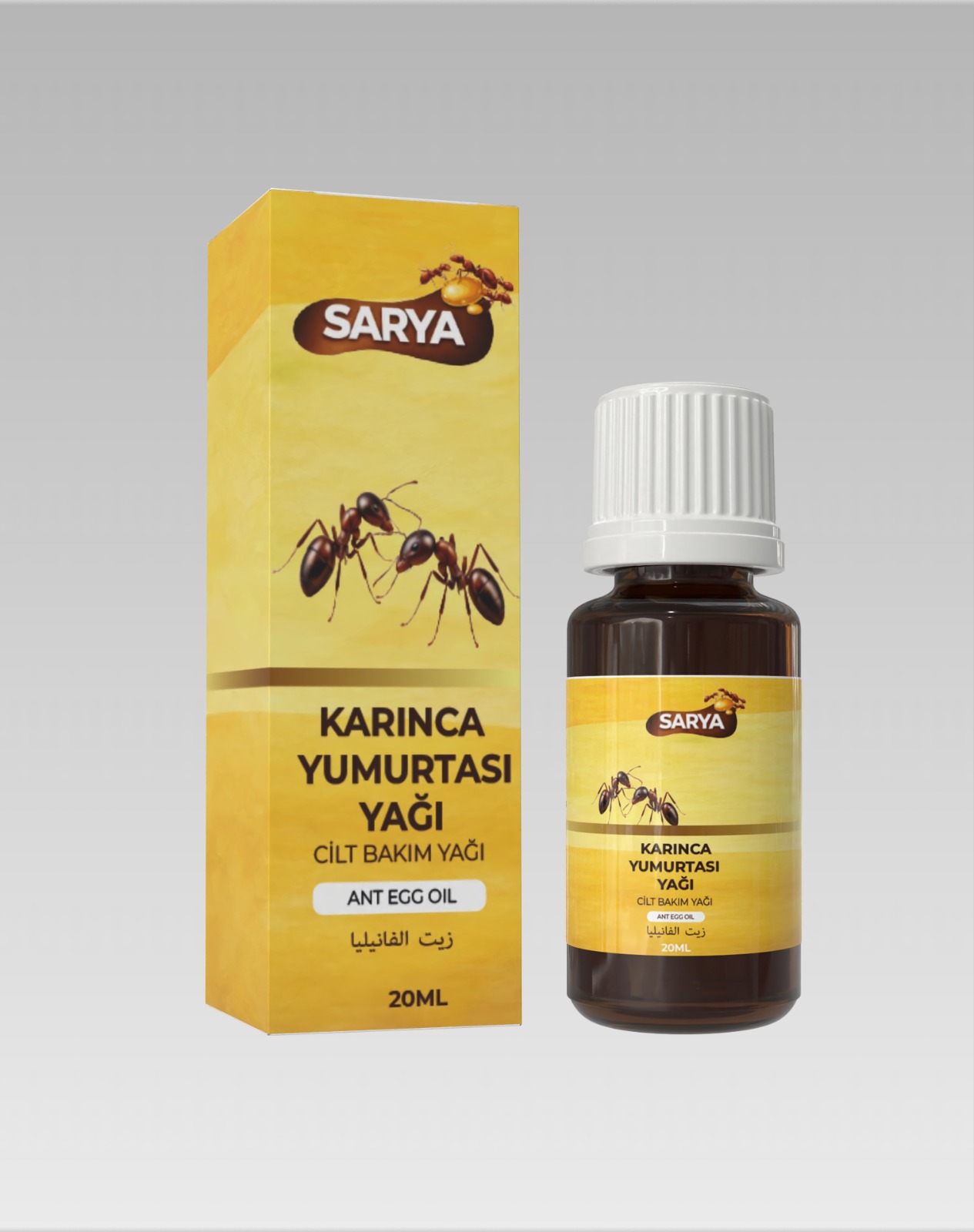 SARYA KARINCA YUMURTASI YAĞI 20 ML