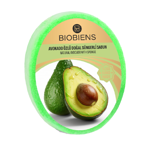 AVOKADO ÖZLÜ SÜNGERLİ SABUN 135 GR