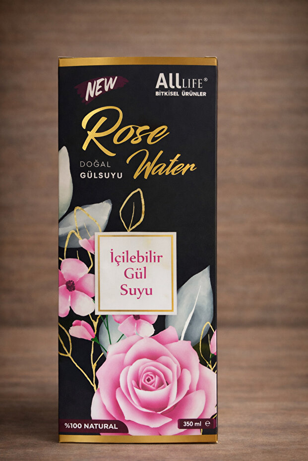 ALL LIFE GÜL SUYU ( İÇİLEBİLİR )