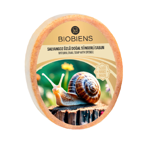 SALYANGOZ ÖZLÜ SÜNGERLİ SABUN 135 GR