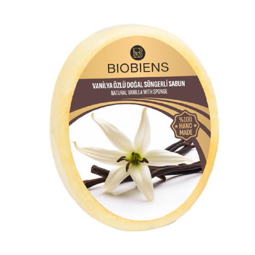 VANİLYA ÖZLÜ SÜNGERLİ SABUN 135 GR