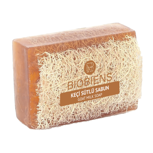KEÇİ SÜTÜ + EŞEK SÜTÜ KABAK LİFLİ SABUN 110 GR