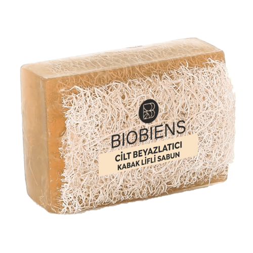CİLT BEYAZLATICI KABAK LİFLİ SABUN 110 GR