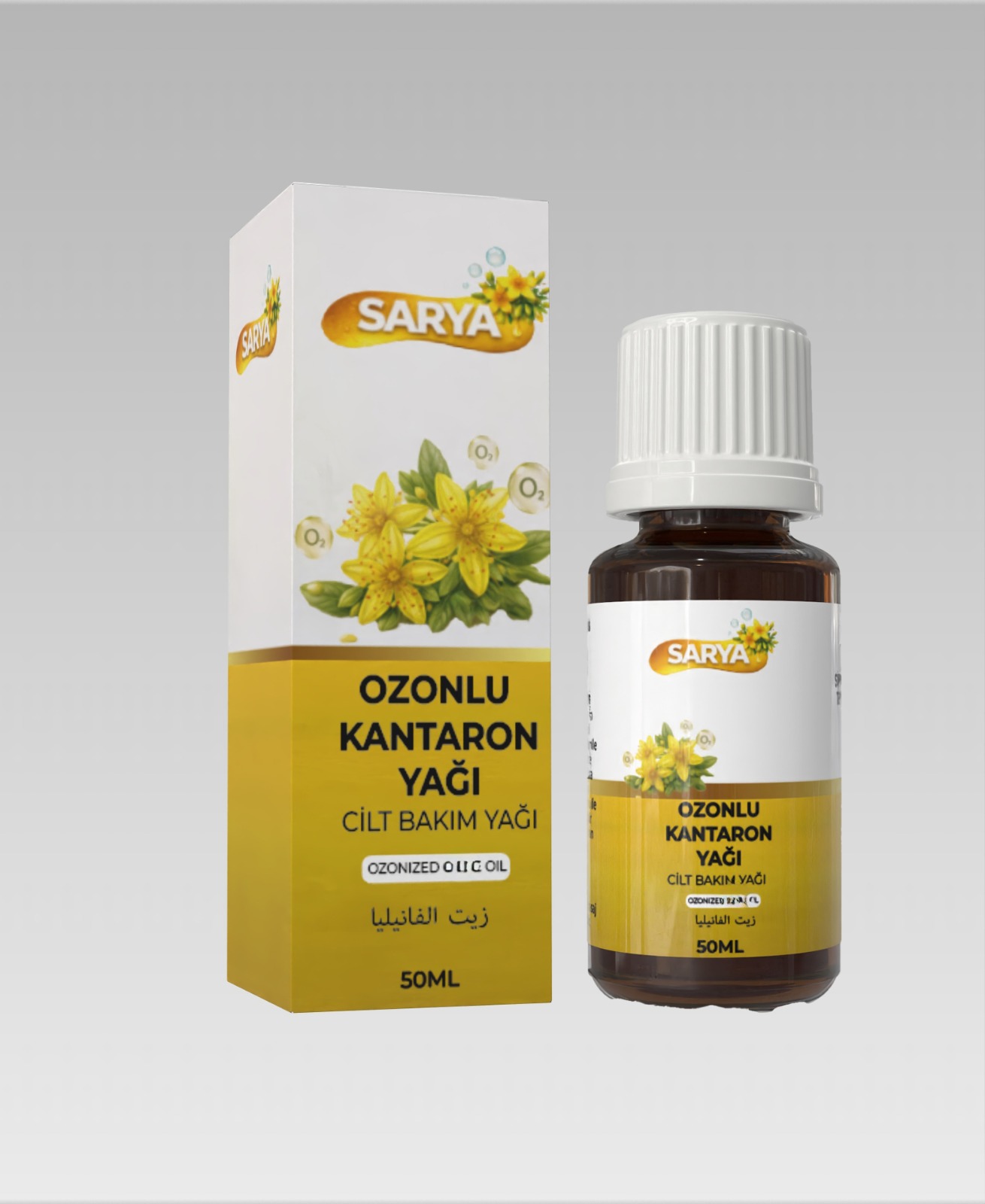 SARYA OZONLU KANTARON YAĞI 50 ML
