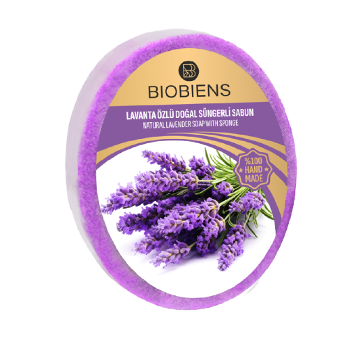 LAVANTA ÖZLÜ SÜNGERLİ SABUN 135 GR