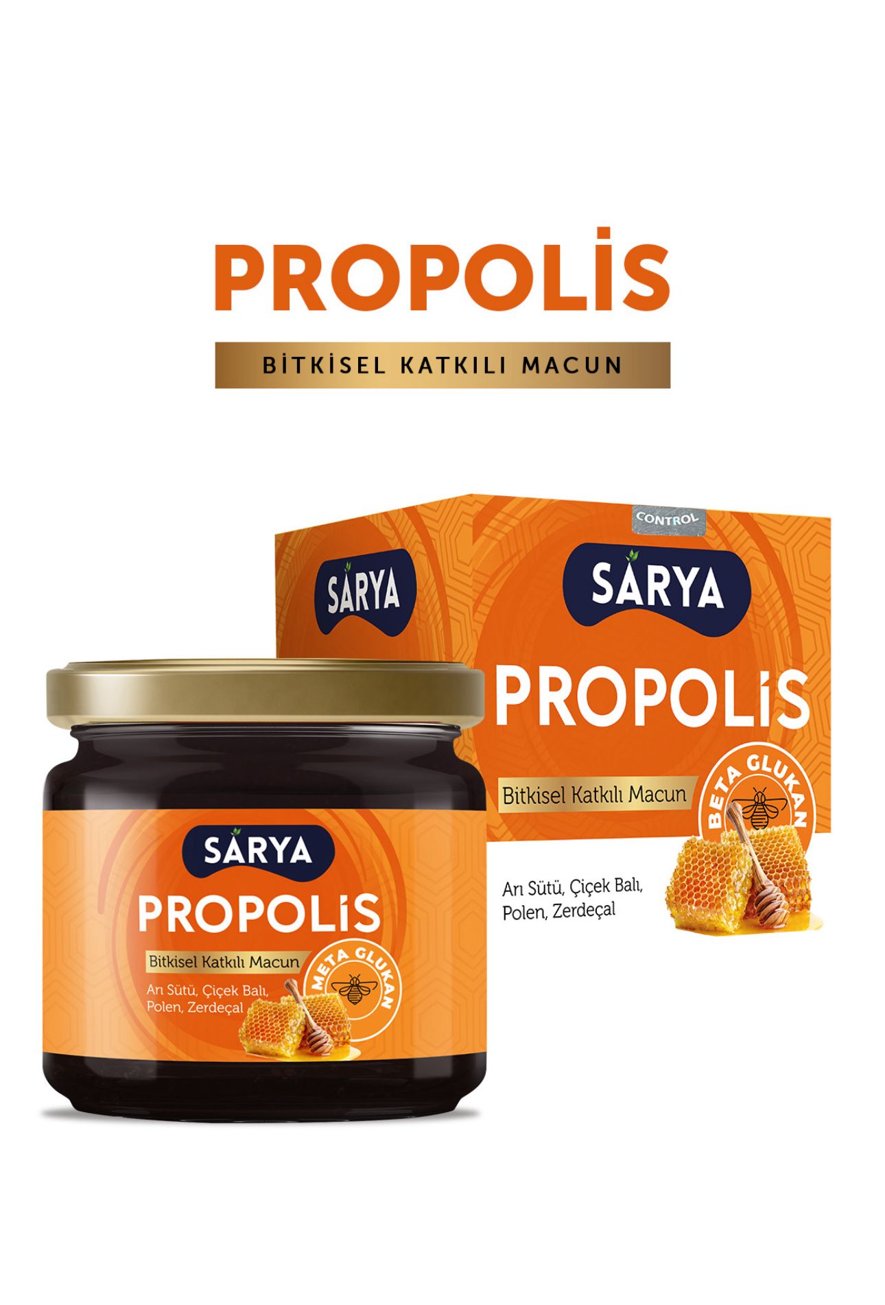 SARYA PROPOLİS BETA GLUKAN MACUN 240 GR
